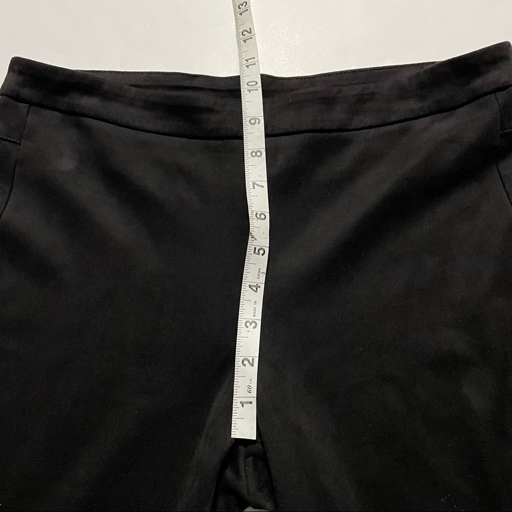 Tribal Designer Faux Leather/Suede Skinny Leg Trouser Pants Business Casual - Picture 7 of 9